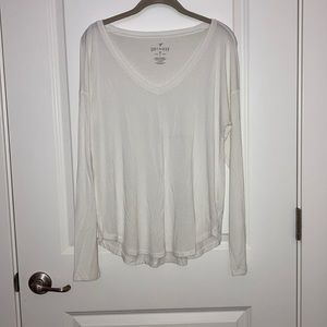 💜Used American Eagle Soft & Sexy Long Sleeve Top